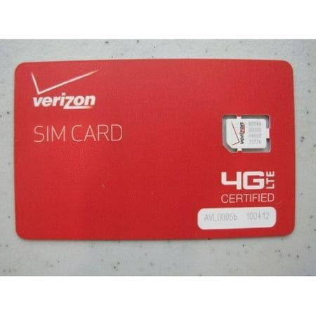 verizon wireless 4g lte nano 4ff sim card bulk4ff-nfc-d|4g lte sim card.